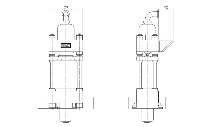 4 Cloumn Type Press